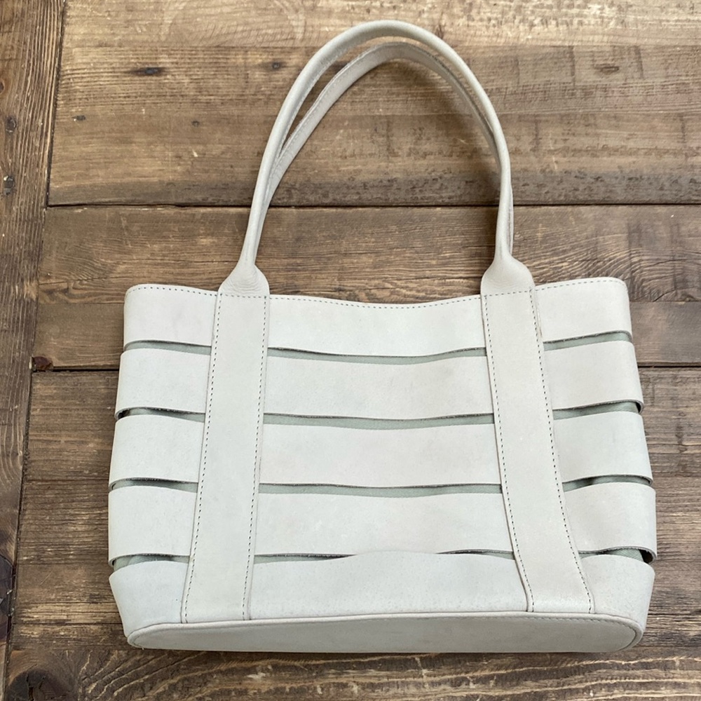Bembien Lucia Nubuck Leather Cream Panels